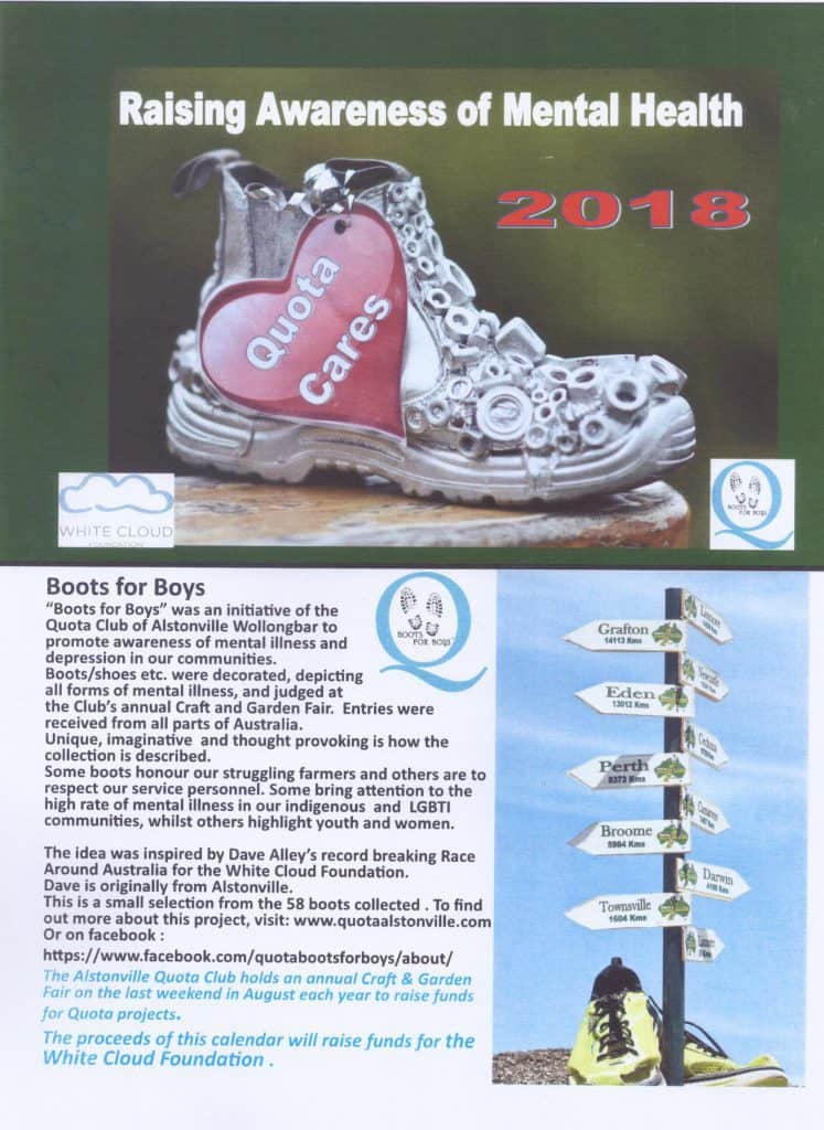 Boot Calendar -  Australia